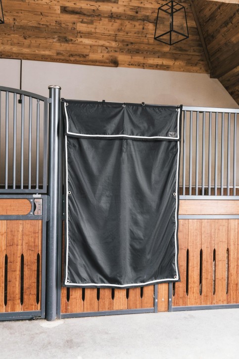 Kentucky Boxenwandvorhang Wasserfest Classic schwarz