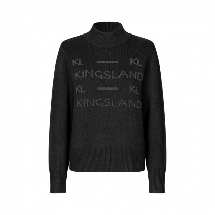 Kingsland KLVillut Damen Strick-Pullover Schwarz