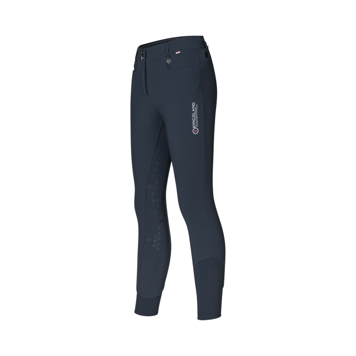 Kingsland KLKarolina Damen Heiz-Reithose Vollgrip Navy 36