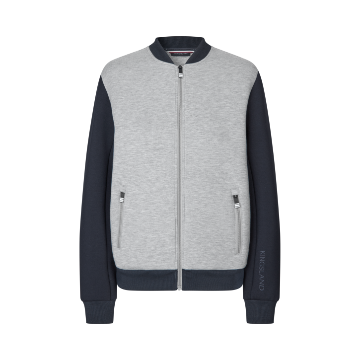 Kingsland KLNoa Unisex Bomberjacke Light Grey Melange M