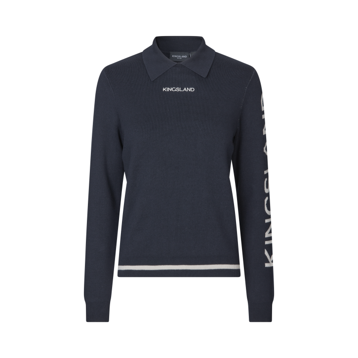 Kingsland KLNalin Damen Strickpoloshirt Navy M