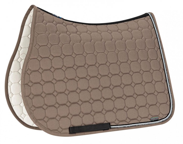 Equiline Springschabracke Rio mit Glitzer Cappuccino