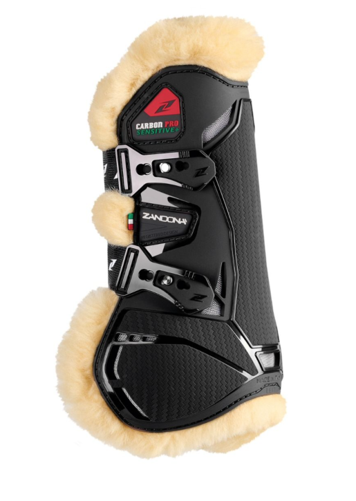 Zandona CARBON PRO Sensitive + tendon vorne schwarz