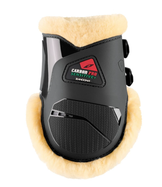 Zandona CARBON PRO Sensitive+ fetlock hinten schwarz