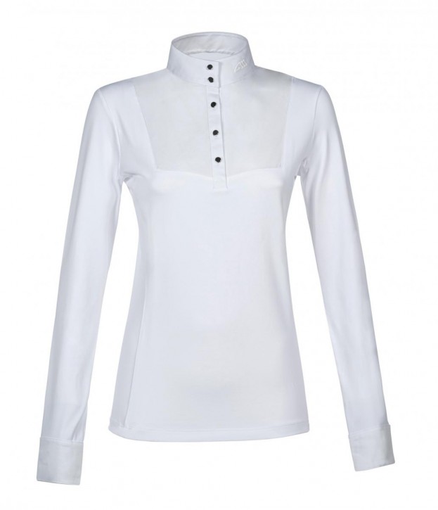 Equiline Damen Turniershirt Emileye Weiß