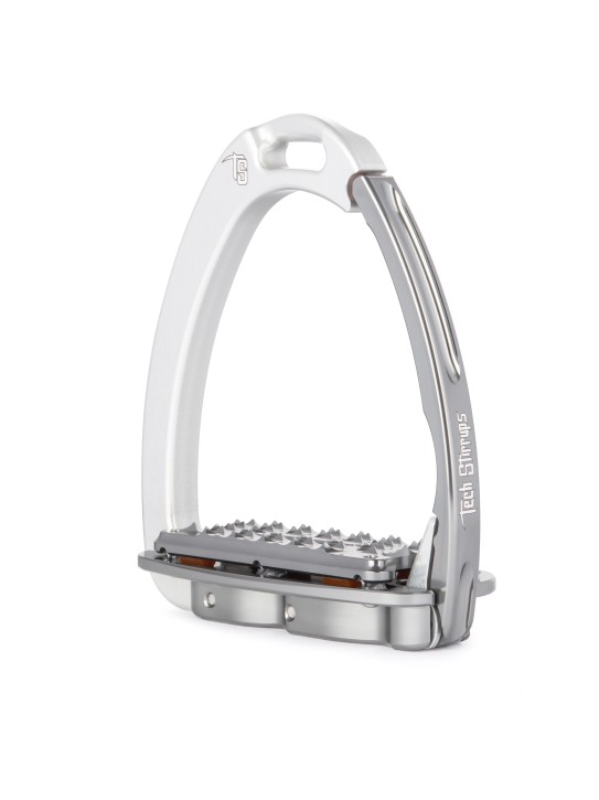 Tech Stirrups Steigbügel Venice Plus Evo silber/titanium