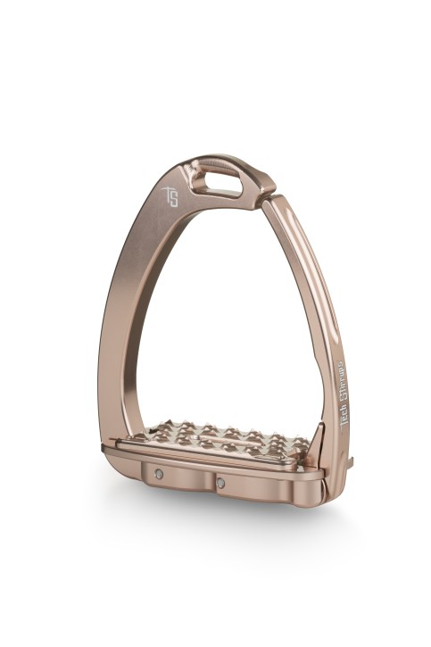 Tech Stirrups Steigbügel Venice Sloped Evo rosegold/rosegold