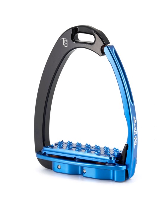 Tech Stirrups Steigbügel Venice Plus Evo schwarz/blau