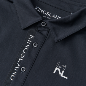 Kingsland KLViktor Herren Langarm Poloshirt Navy