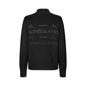 Kingsland KLVillut Damen Strick-Pullover Schwarz