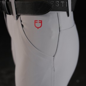 Equestro RIDERTECH Damen Reithose mit Kniegrip - mockingbird