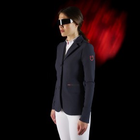 Equestro RIDERTECH Damen Turnierjacket - navy S