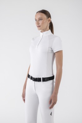 Equiline Damen Turnierpoloshirt Geak weiß