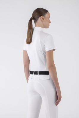 Equiline Damen Turnierpoloshirt Geak weiß