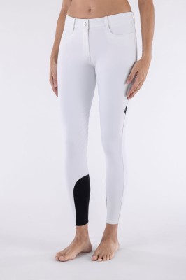 Equiline Damen Kniegrip Reithose Cornek weiß 38 (IT 42)