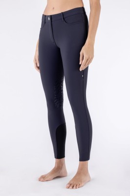 Equiline Damen Kniegrip Reithose Cornek navy 36 (IT 40)