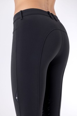 Equiline Damen Kniegrip Reithose Cornek schwarz 38 (IT 42)