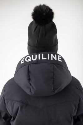 Equiline Damen Wintermantel Coline schwarz S