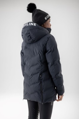 Equiline Damen Wintermantel Coline schwarz S