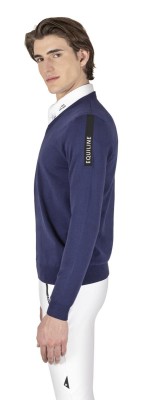 Equiline Herren Pullover CRAMEC cobaltblau gr. M