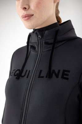 Equiline Damen Sweatshirtjacke Gaiag schwarz S