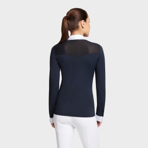 Samshield Damen Turniershirt Langarm Paloma Navy